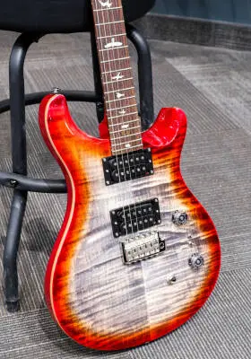 PRS Guitars - SE Custom 24-08 Electric Guitar - Charcoal Cherry Burst 2